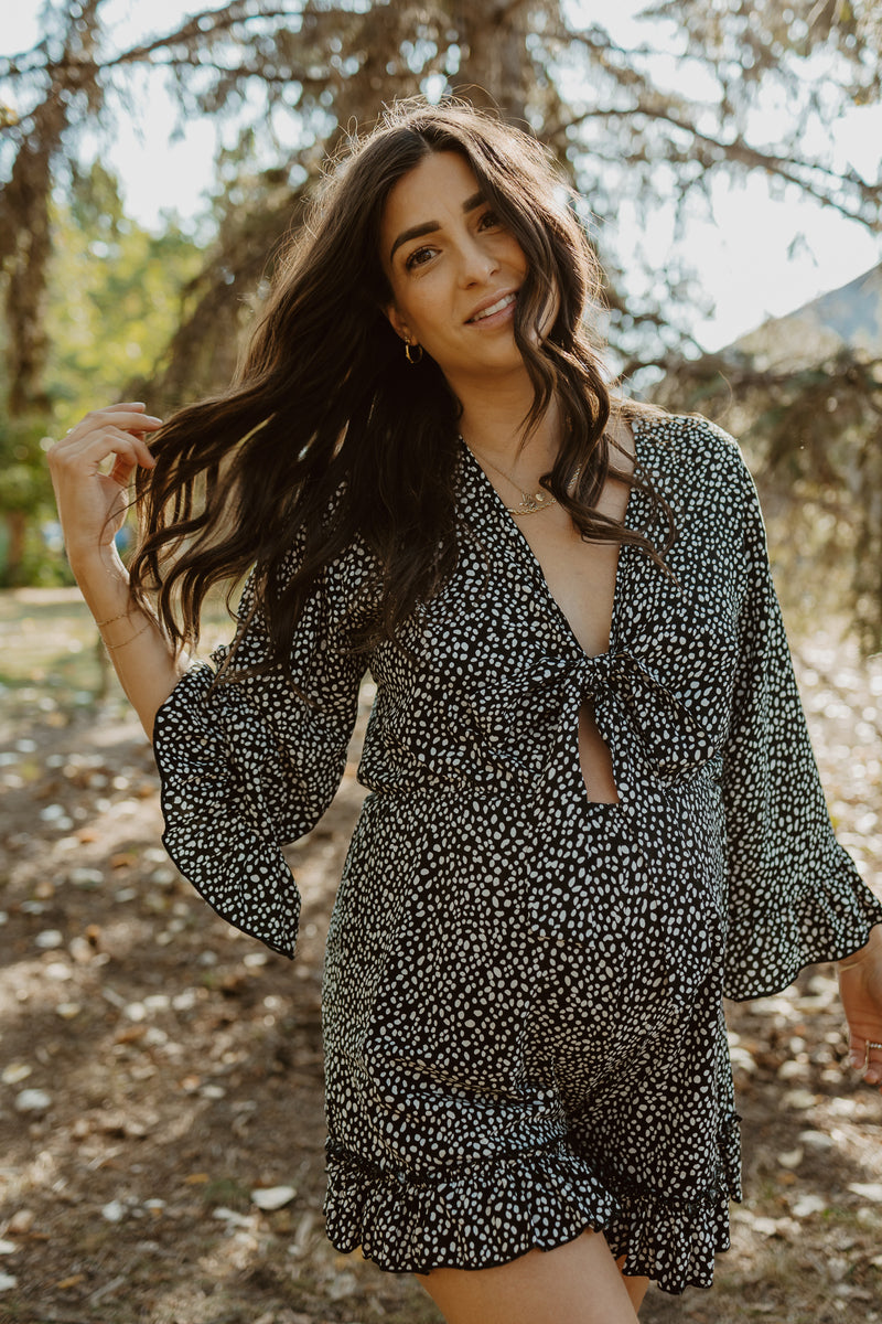 Estie Romper - Black