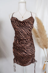 Zone in Zebra Print Dress - Finding July